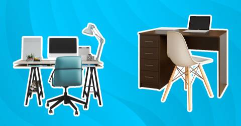 The 10 Best Work From Home Desks For Small Spaces Of 2024, Tested By Our Experts