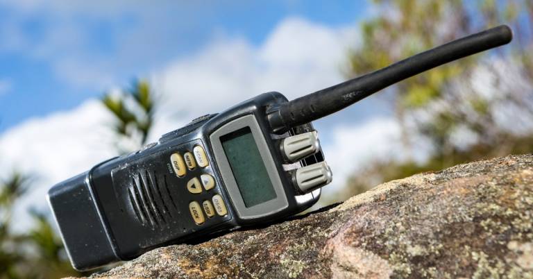 American made handheld ham radio