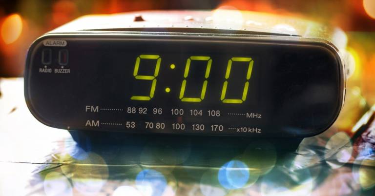 Audiophile clock radio